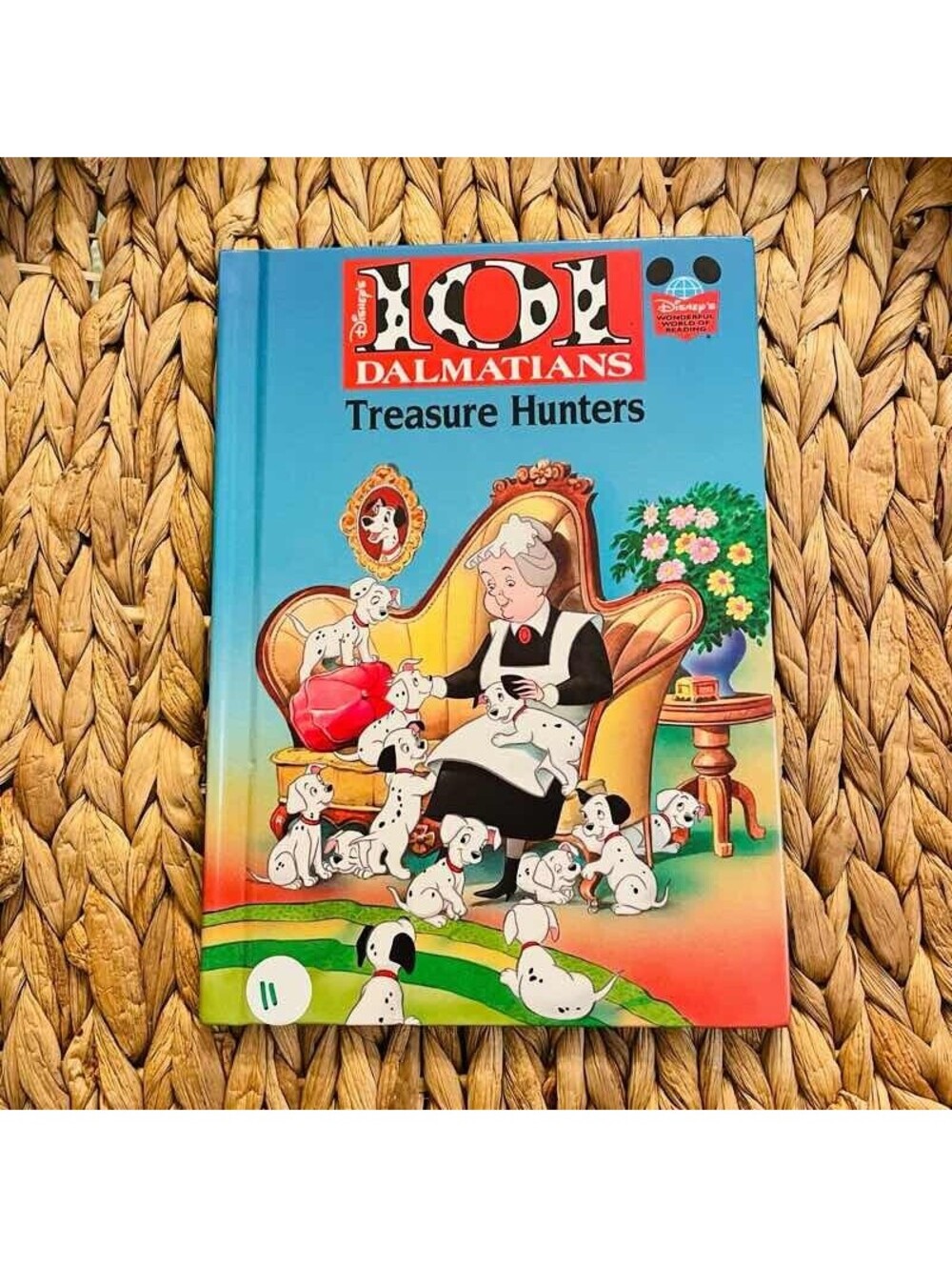 ✅101 Dalmatians Treasure Hunters Hardcover Book Disney 1998 #️⃣11